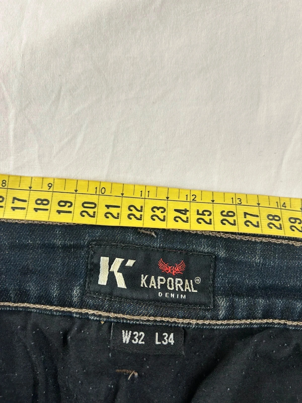 Marineblauwe kaporal jeans w32 l34 vintage stijl y2k – photo 12